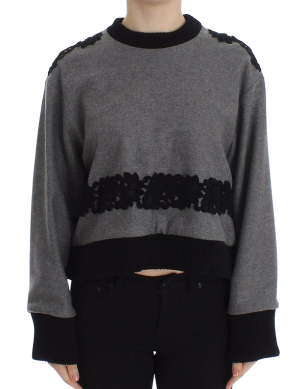 Dolce & Gabbana 53% Wool sweater in gray