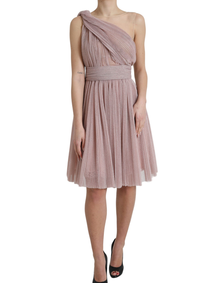 Dolce & Gabbana 64% Polyester Film Fiber dress in pink