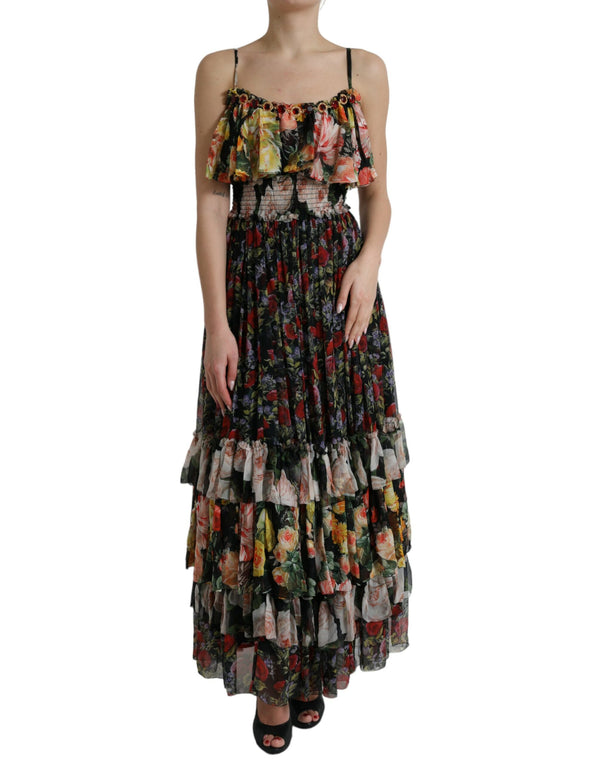 Dolce & Gabbana 100% Silk (main) maxi dress in multicolor