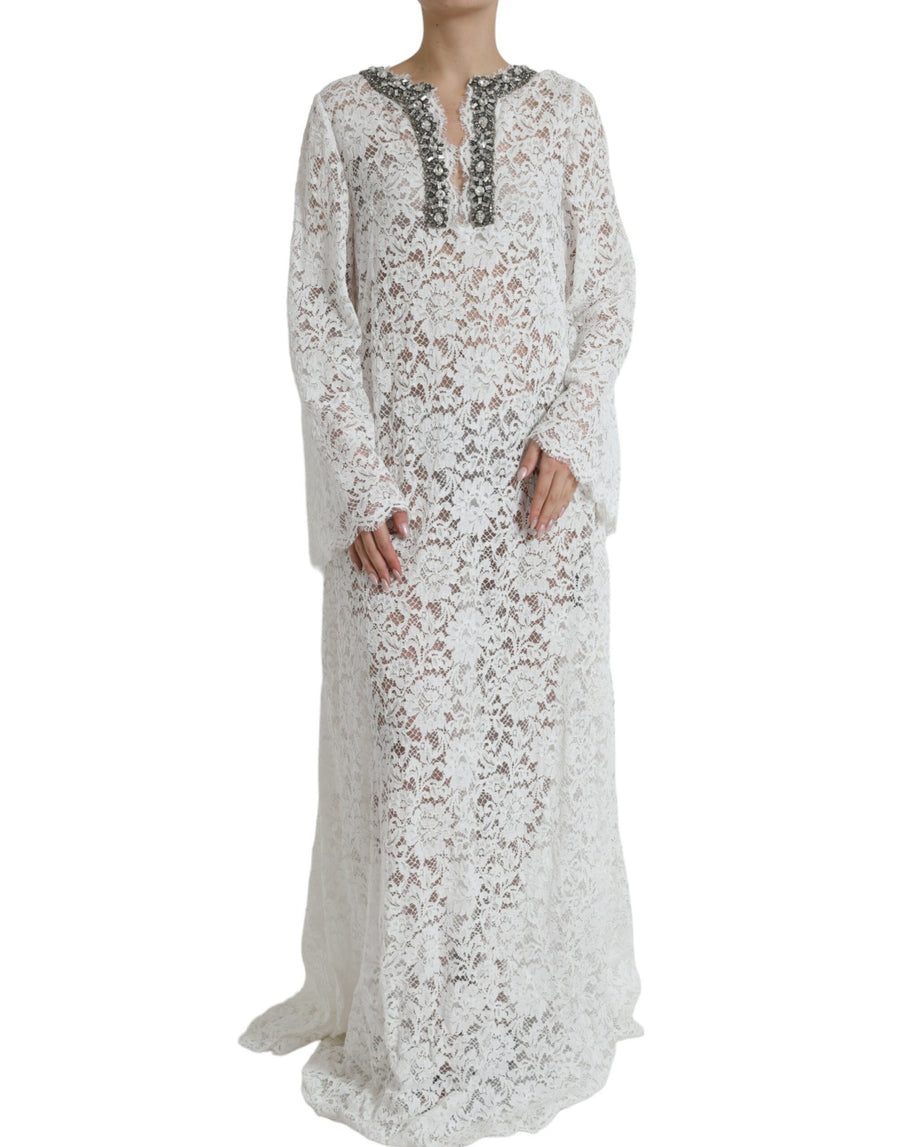 Dolce & Gabbana 46% Cotton 31% Nylon 23% Viscose tunic in white