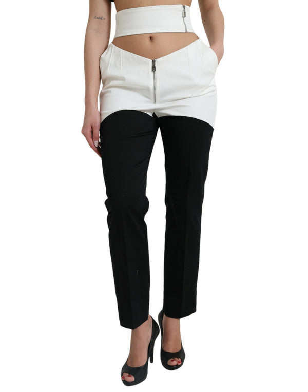 Dolce & Gabbana 98% Cotton trousers in multicolor