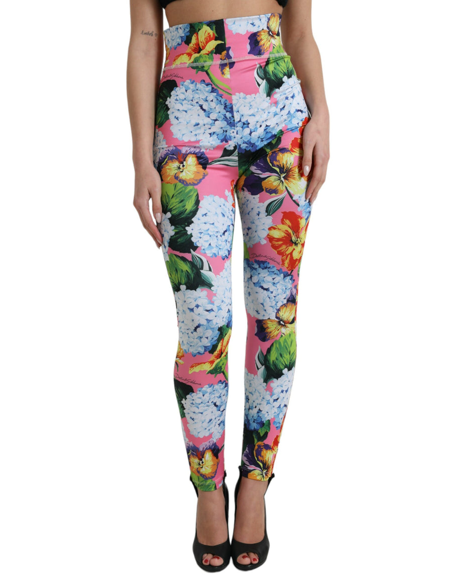Dolce & Gabbana 46% Nylon leggings in multicolor