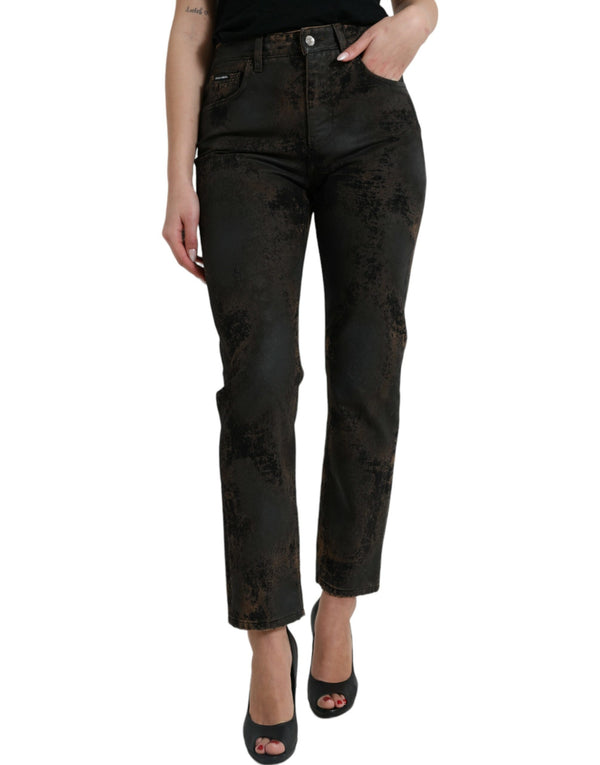 Dolce & Gabbana 98% Cotton 2% Elastane jeans in brown