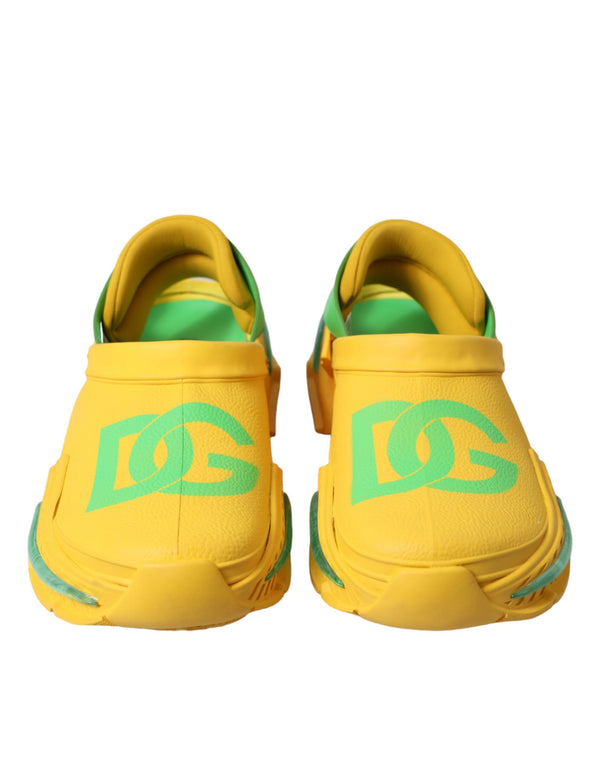 Dolce & Gabbana Rubber slipper in yellow