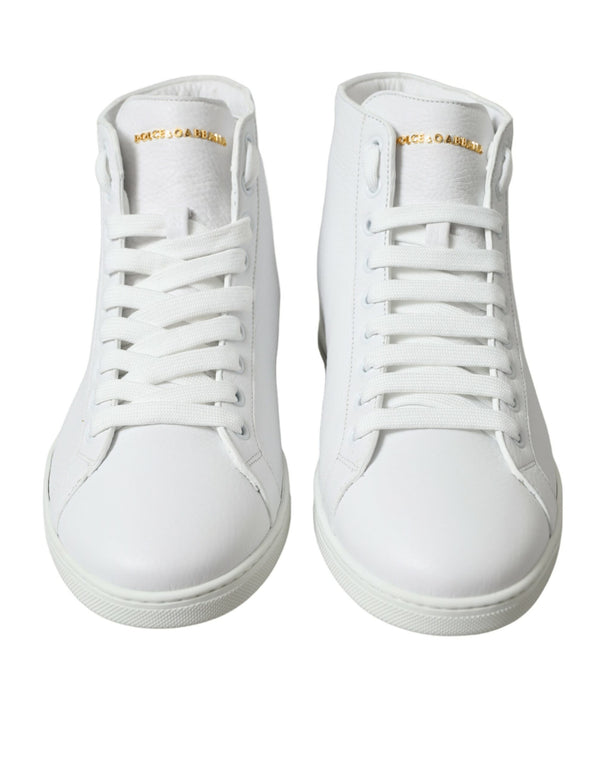 Dolce & Gabbana 100% Leather sneakers in white