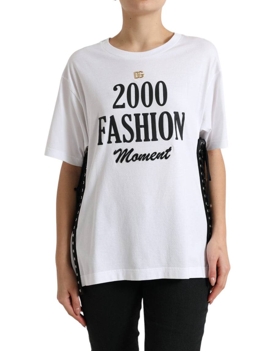 Dolce & Gabbana 100% Cotton t-shirt in white