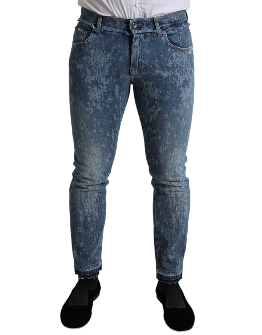 Dolce & Gabbana 98% Cotton jeans in blue