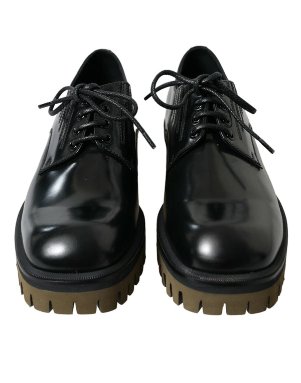 Dolce & Gabbana 100% Leather flat in black