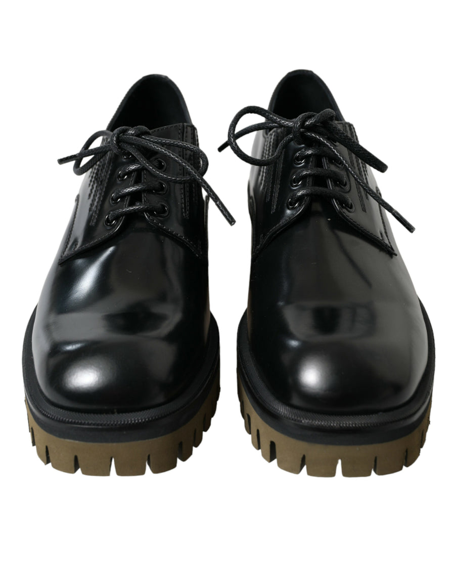 Dolce & Gabbana 100% Leather flat in black
