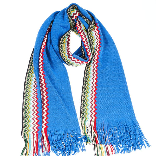 Missoni Wool scarf in blue