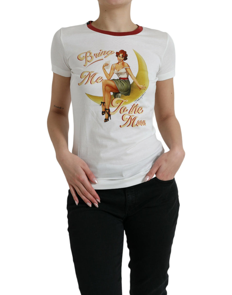 Dolce & Gabbana 100% Cotton t-shirt in white