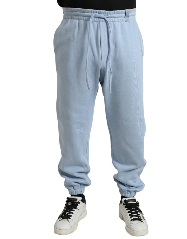 Dolce & Gabbana 80% Cotton 20% Polyester joggers in blue
