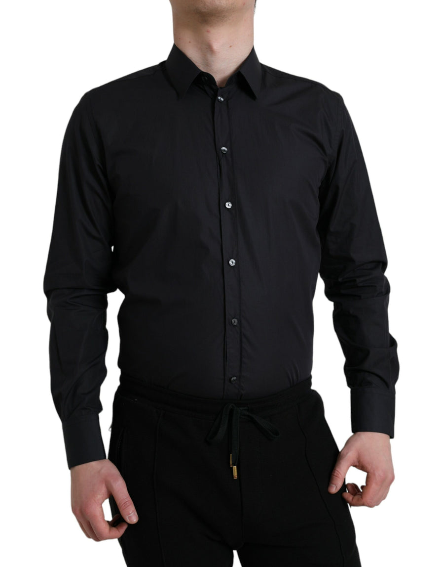 Dolce & Gabbana 100% Cotton shirt in navy