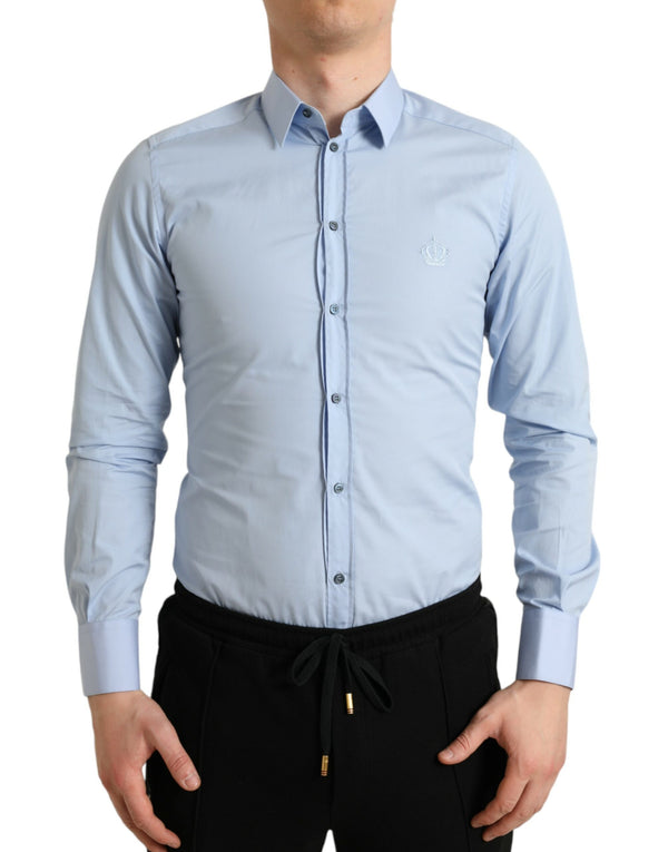 Dolce & Gabbana 100% Cotton shirt in blue