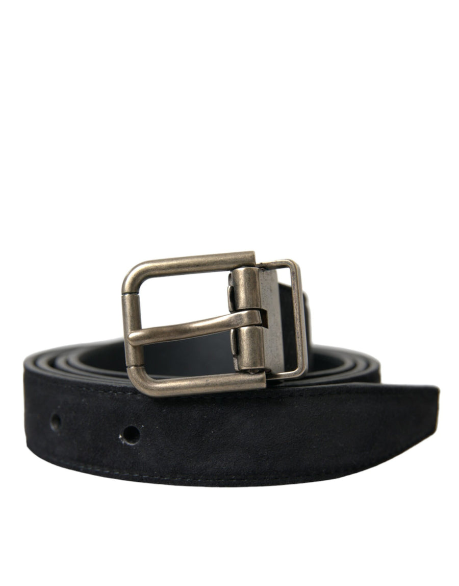 Dolce & Gabbana 100% Goat Leather belt in black