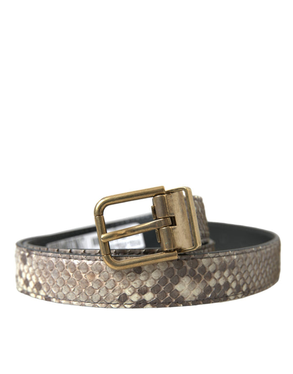 Dolce & Gabbana 100% Leather belt in brown