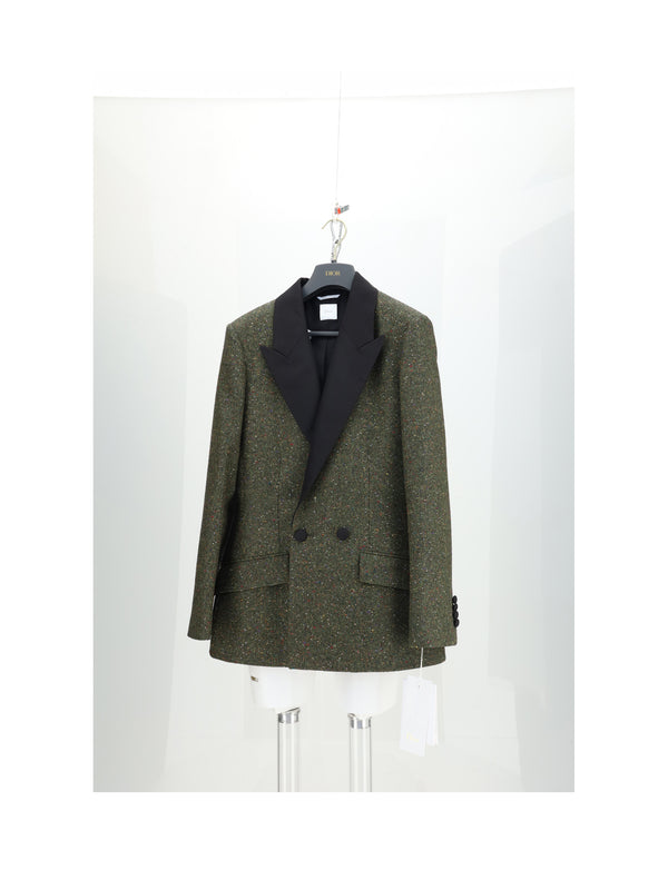 Blazer Green Polyester Blazers