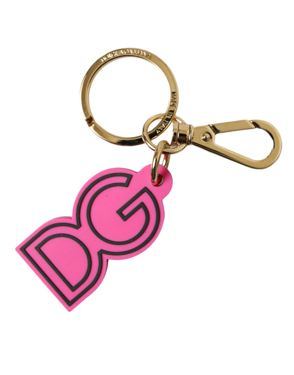 Dolce & Gabbana 40% Zamak key charm in pink