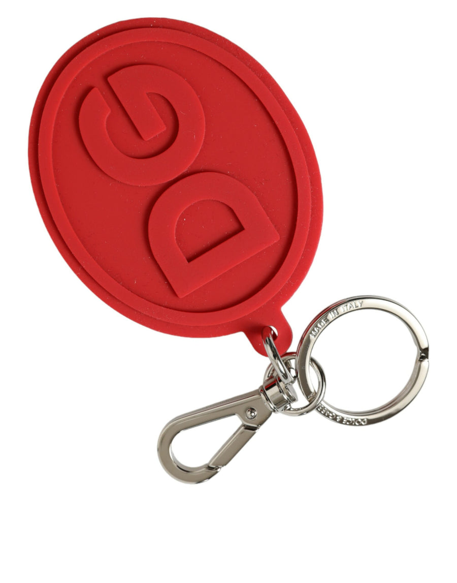 Dolce & Gabbana Brass key case in red