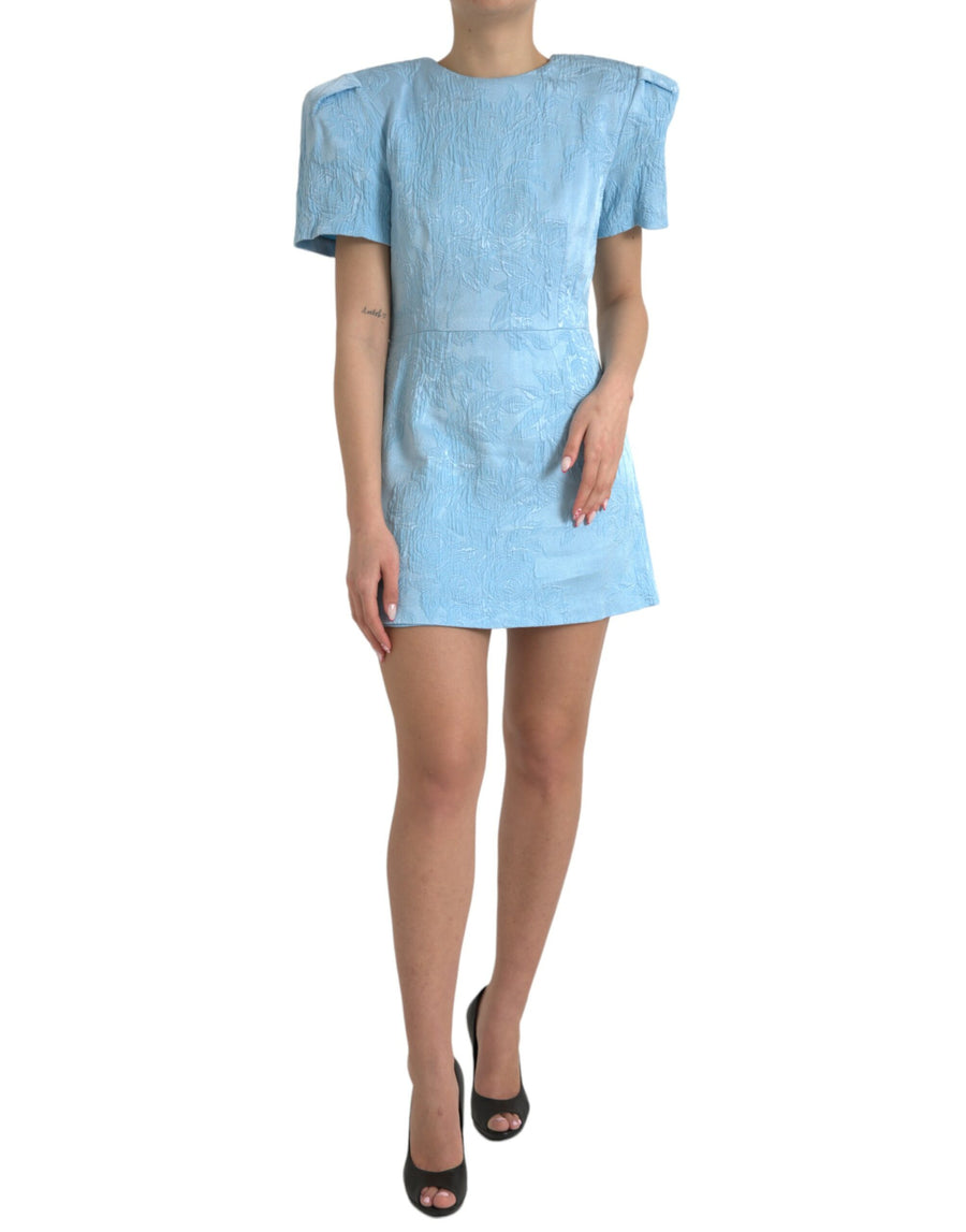 Dolce & Gabbana 50% Cotton 49% Viscose 1% Elastane dress in blue