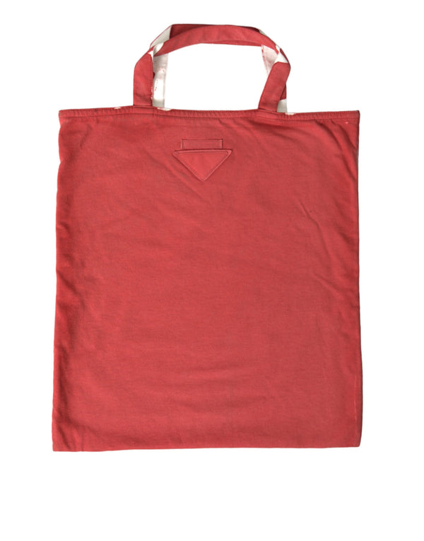 Prada Fabric tote bag in red