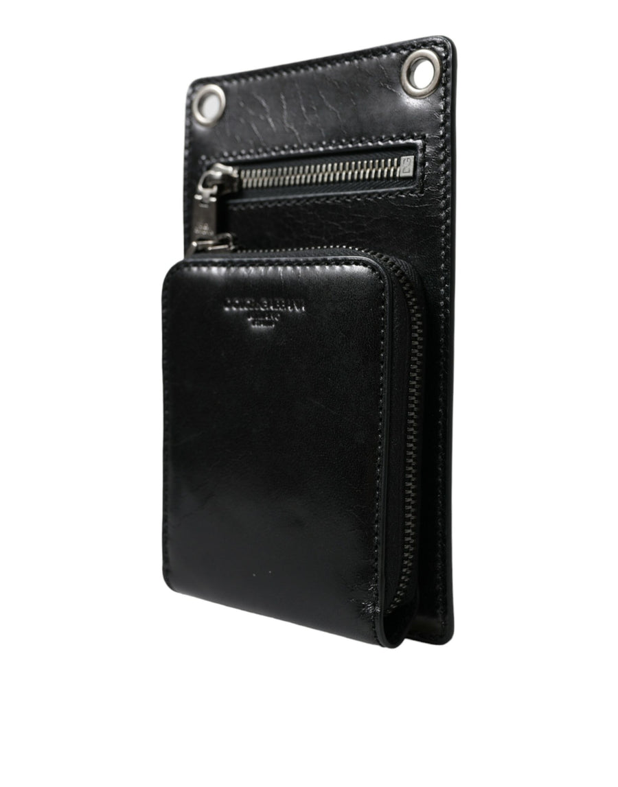 Dolce & Gabbana 100% Calf Leather wallet in black