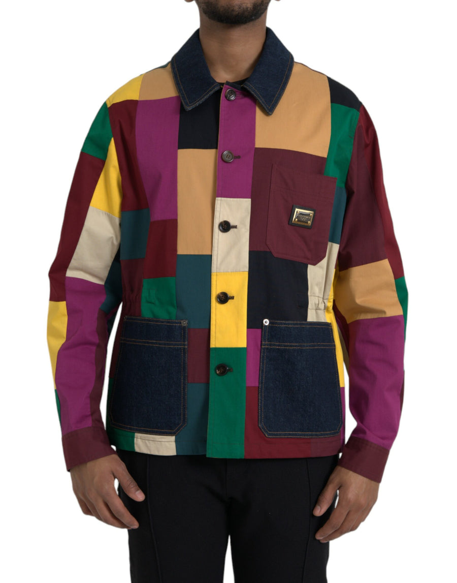 Dolce & Gabbana 99% Cotton jacket in multicolor