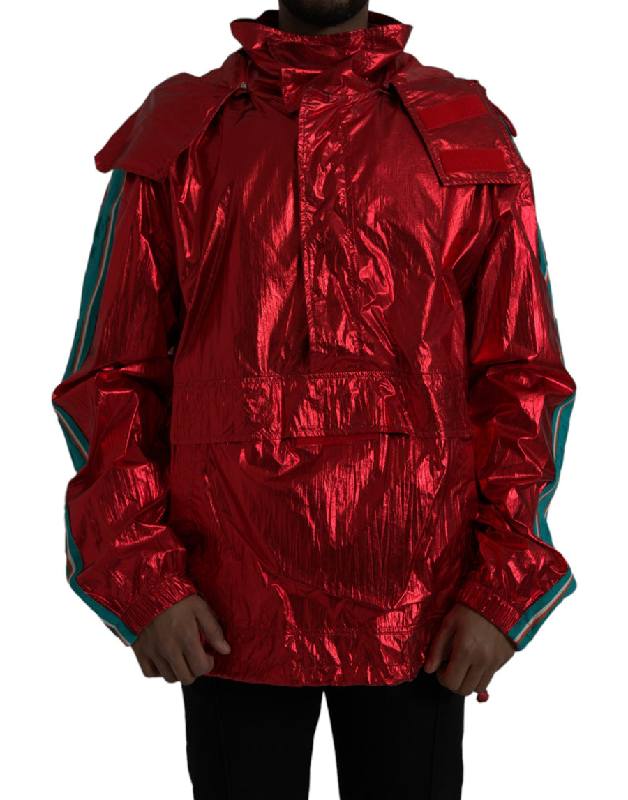 Dolce & Gabbana 100% Nylon jacket in red