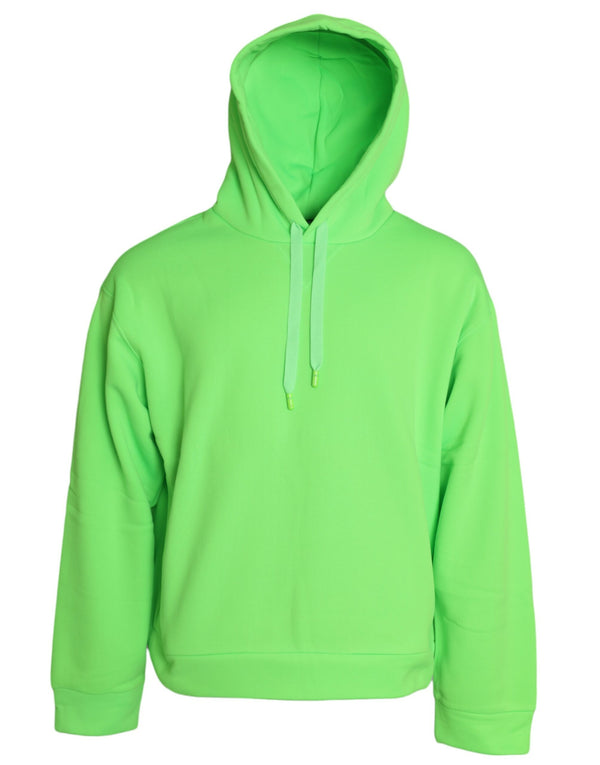 Dolce & Gabbana 100% Polyester hoodie in green