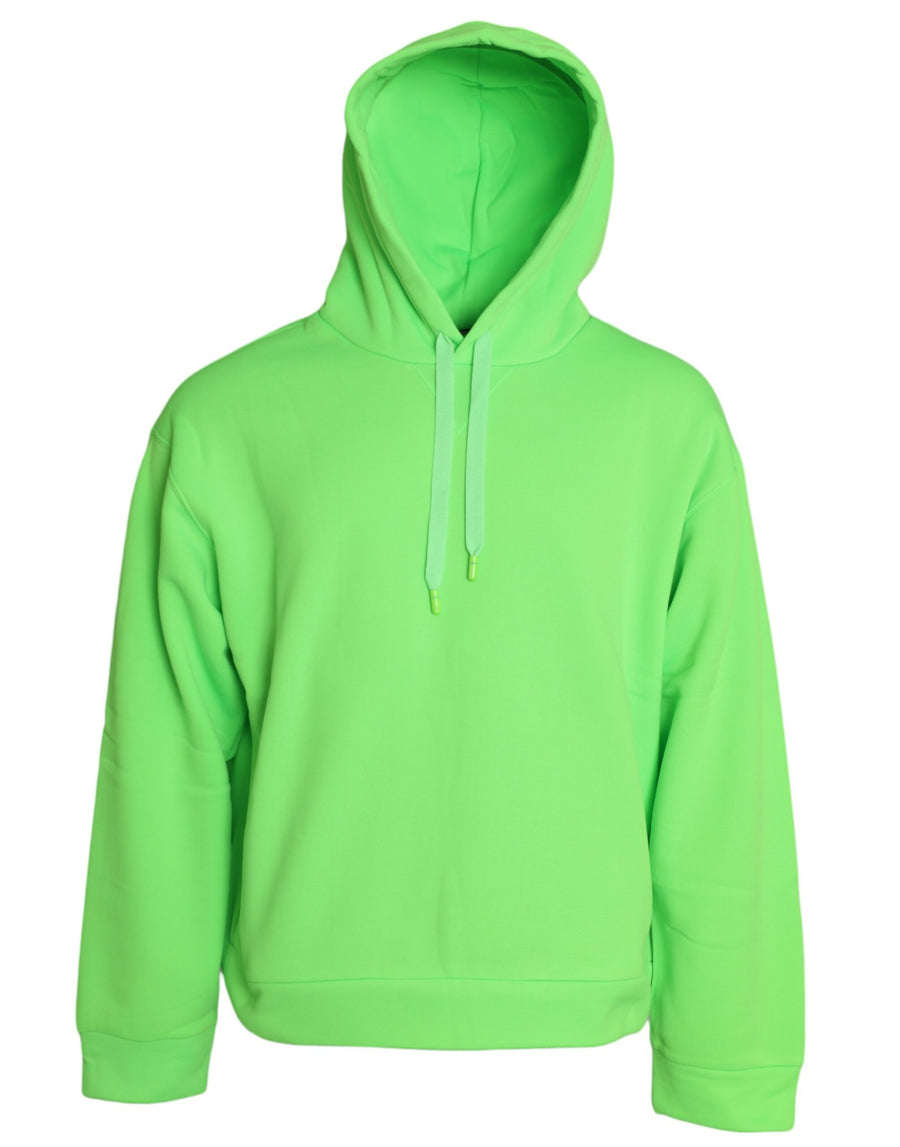 Dolce & Gabbana 100% Polyester hoodie in green