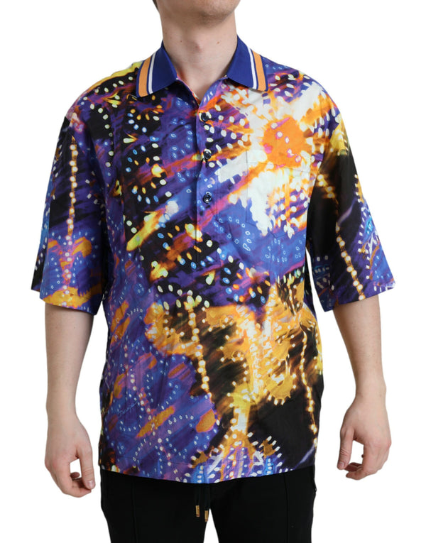 Dolce & Gabbana 100% Cotton polo shirt in multicolor