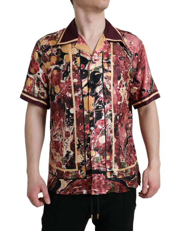 Dolce & Gabbana 100% Silk shirt in multicolor