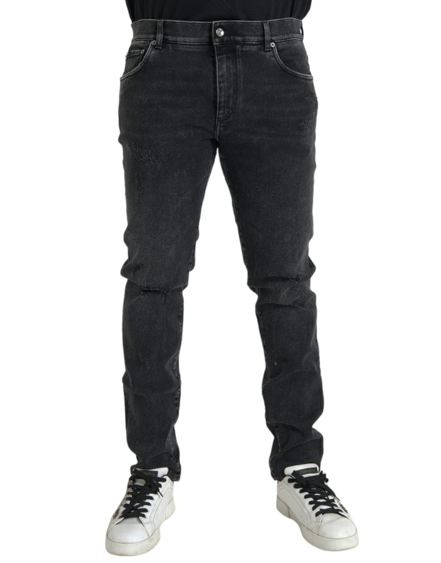 Dolce & Gabbana 98% Cotton 2% Elastane Stretch jeans in gray