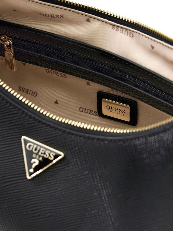 Guess 100% Polyurethane hobo bag in black