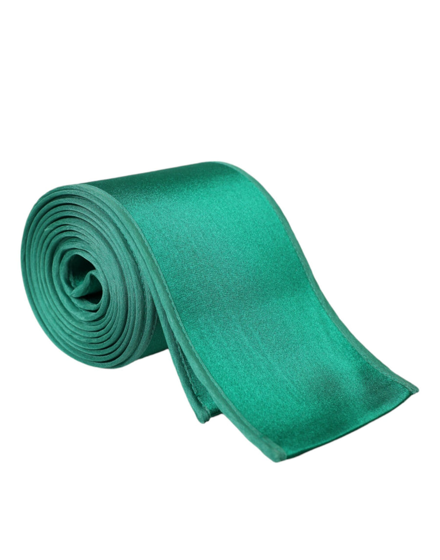 Dolce & Gabbana 100% Silk belt in green