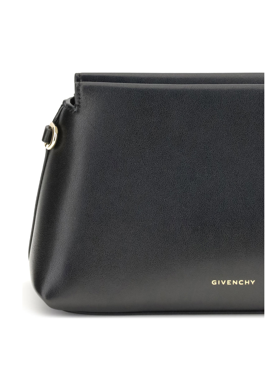 Leather Day Pouch Black Calf Make Up Bags