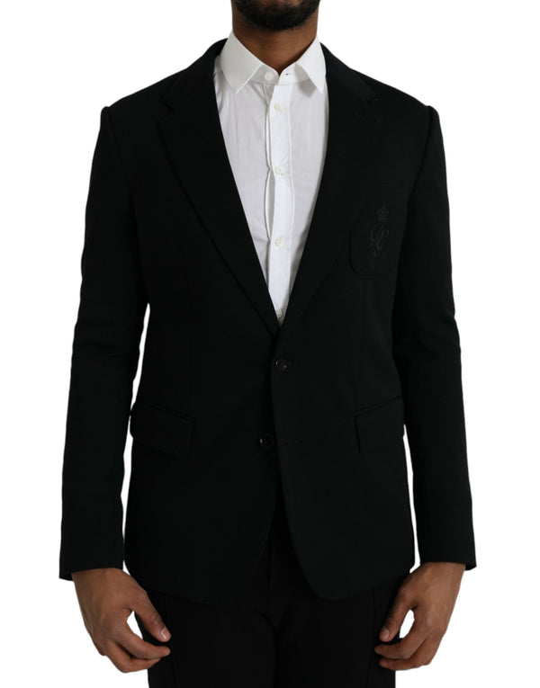 Dolce & Gabbana 92% Virgin Wool 8% Nylon; Lining: 92% Silk 8% Elastane blazer in black