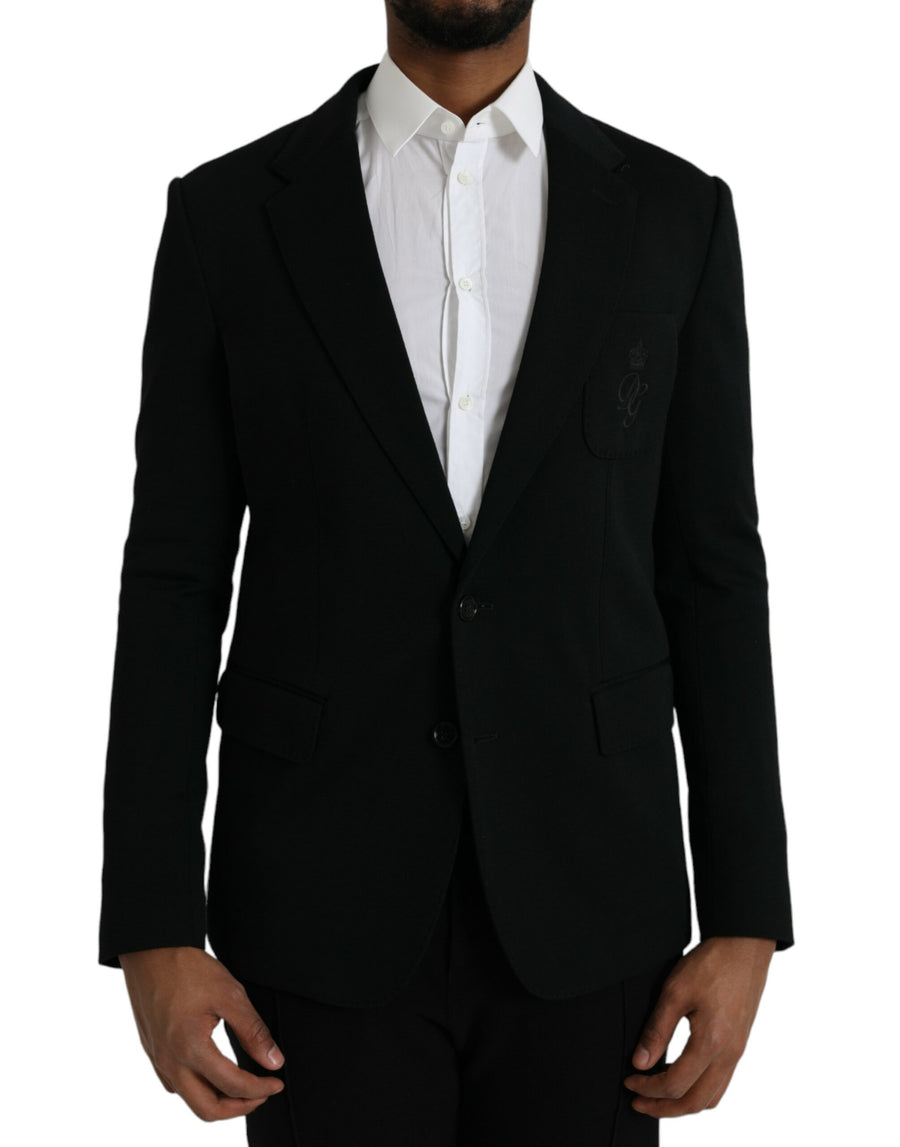 Dolce & Gabbana 92% Virgin Wool 8% Nylon; Lining: 92% Silk 8% Elastane blazer in black