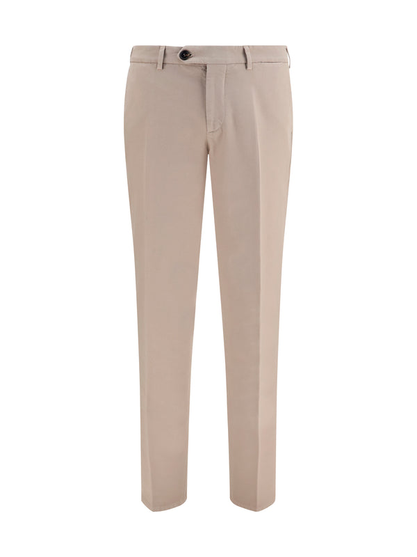 Brunello Cucinelli 100% Cotton trousers in beige