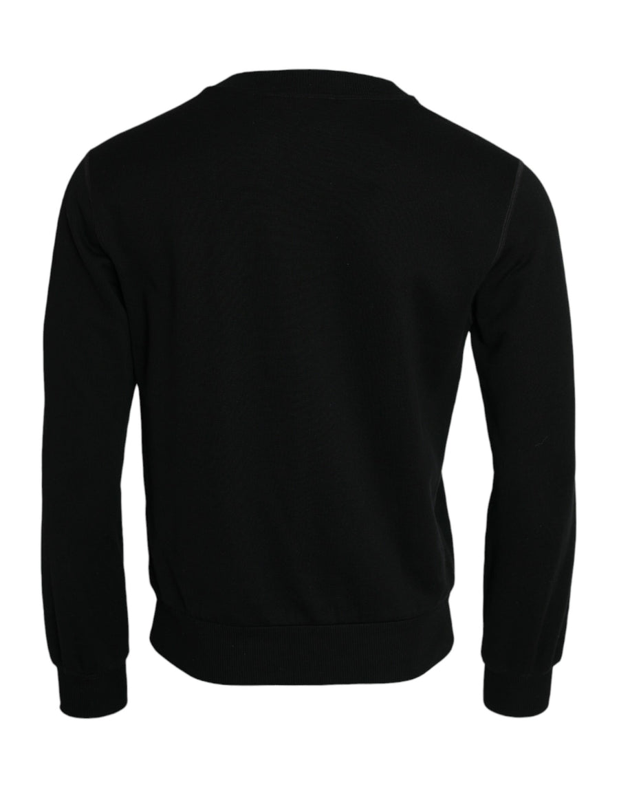Dolce & Gabbana 89% Cotton sweatshirt in black