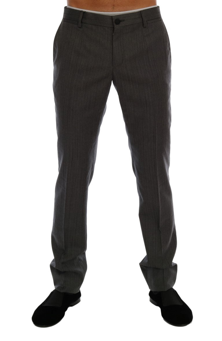 Dolce & Gabbana 100% Wool trousers in gray