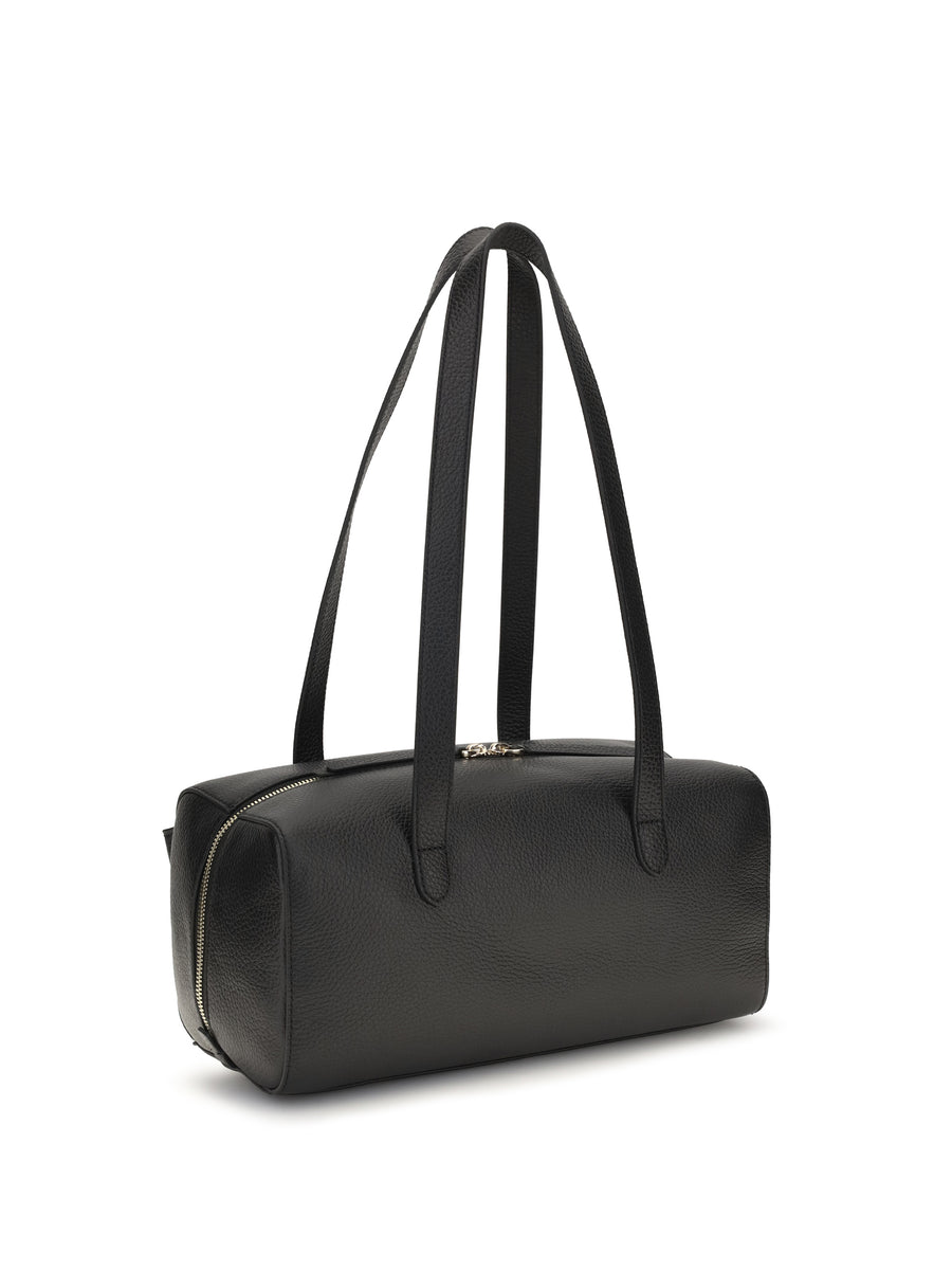 Shoulder Bag Mavery Black Calf Leather