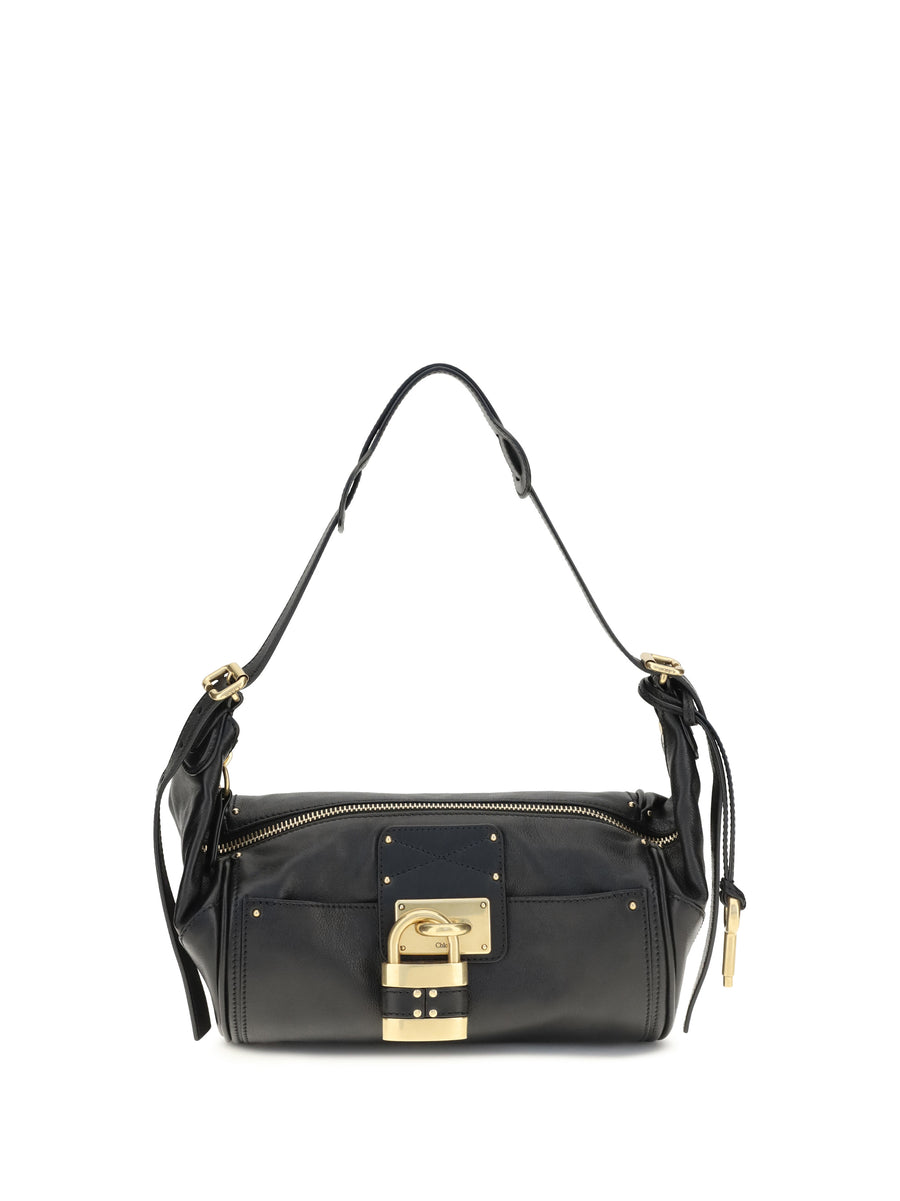 Shoulder Bag Paddington Black Calf Leather