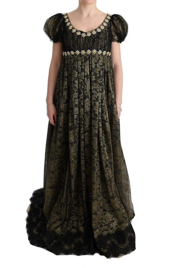 Dolce & Gabbana 24% Cotton dress in black
