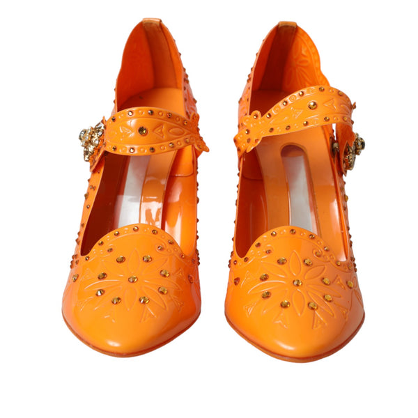 Dolce & Gabbana PVC pump in orange