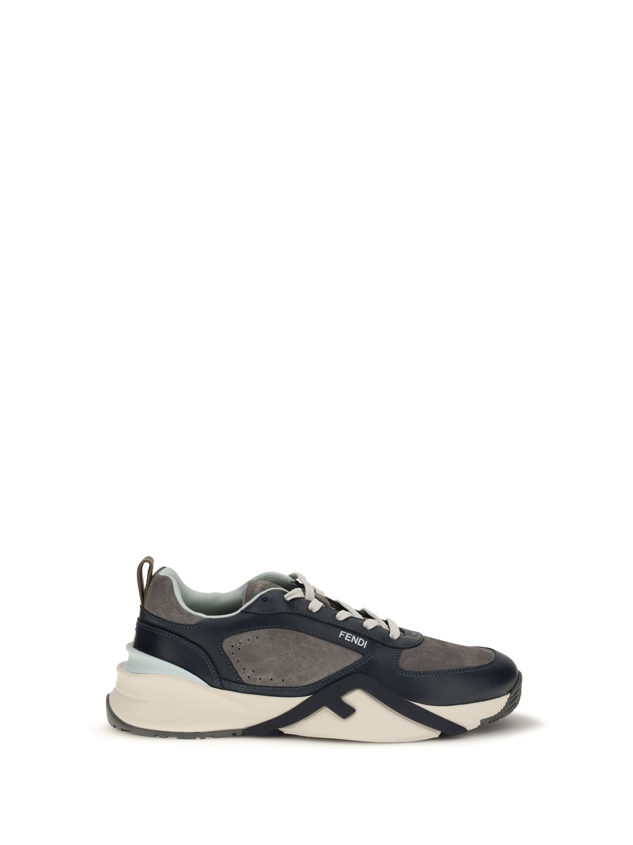 Trainers Calf Leather Blueberry-Ash-Mint Blueberry/ash/mint