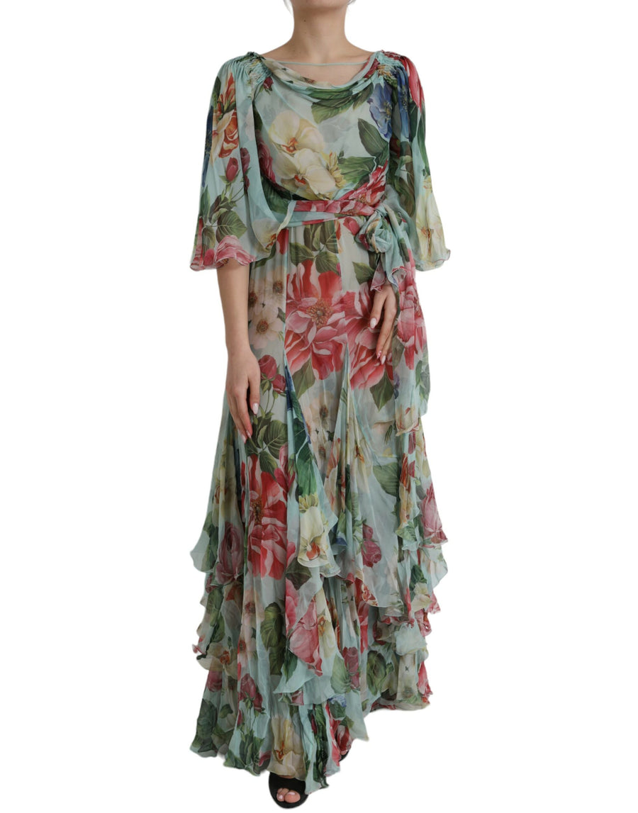 Dolce & Gabbana 100% Silk dress in blue