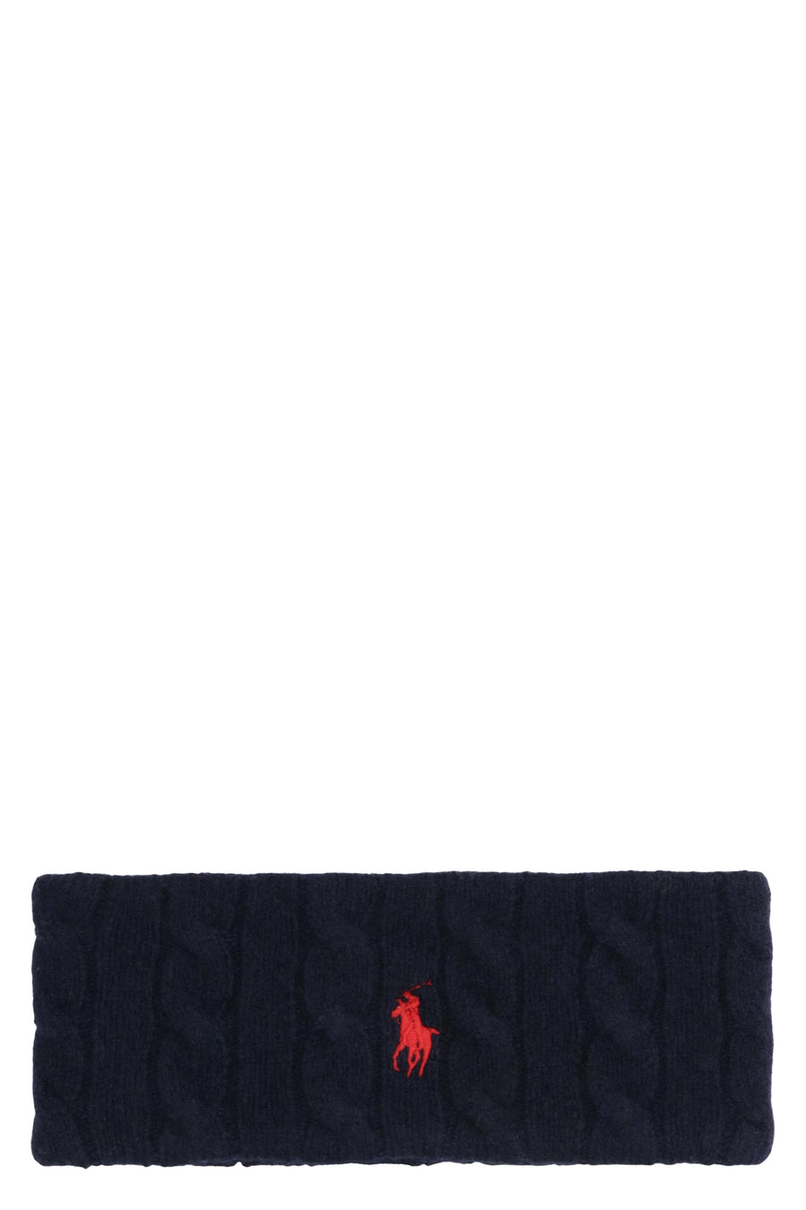 Knitted Headband Hunter Navy Wool Hair Accessories
