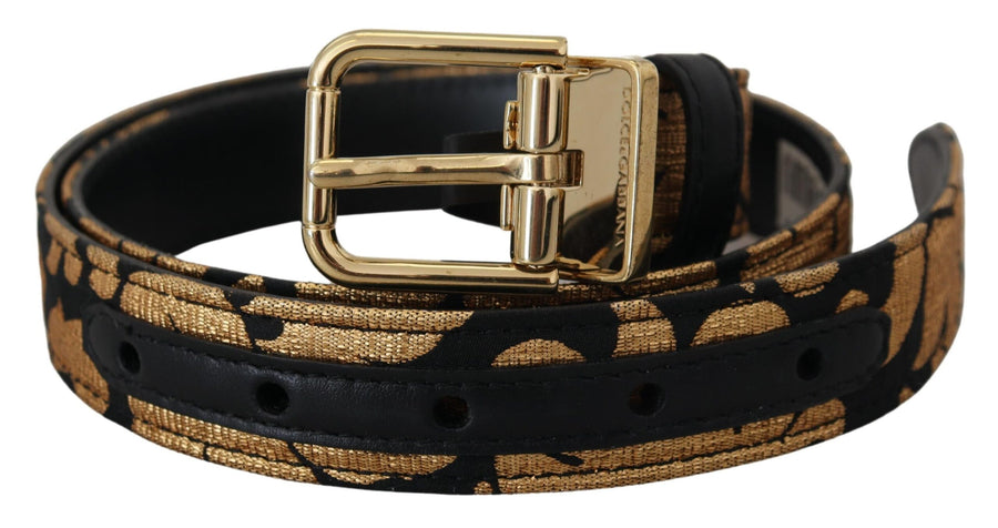 Dolce & Gabbana Leather belt in black
