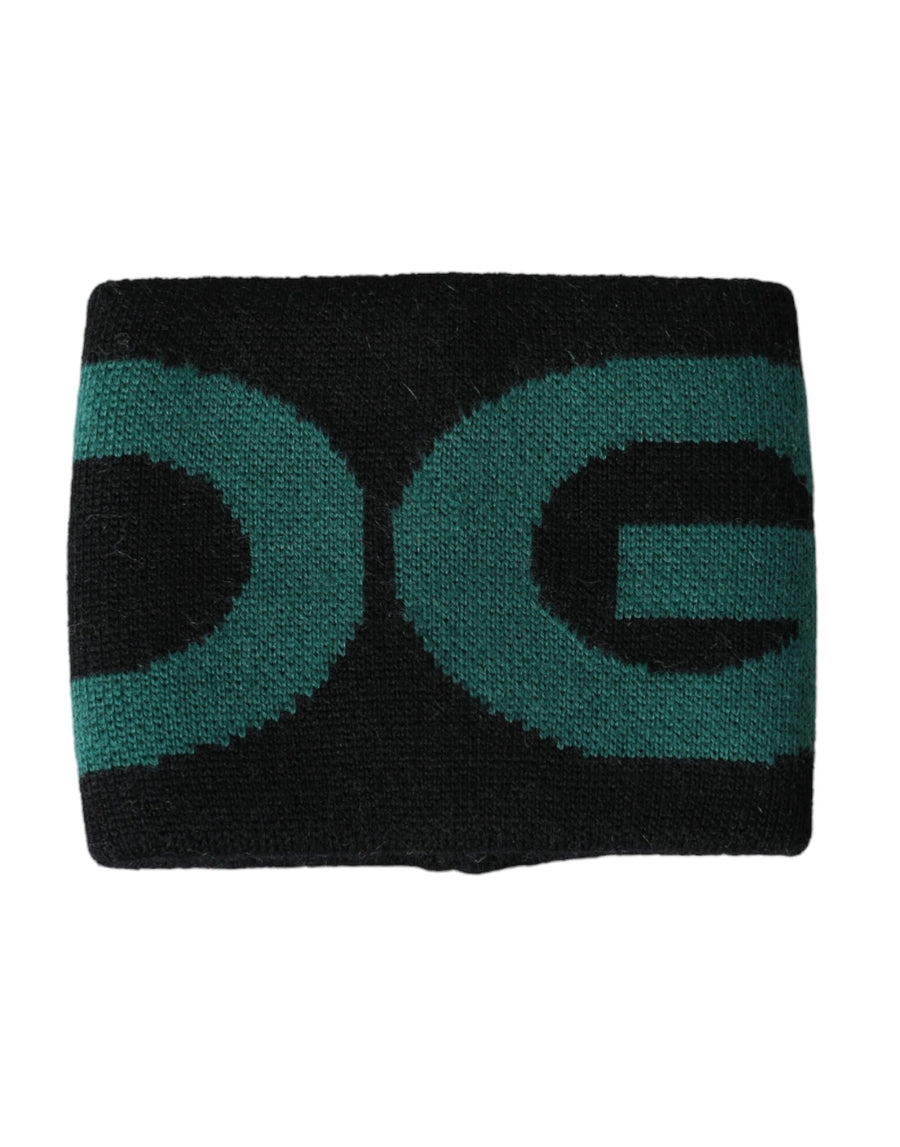 Dolce & Gabbana 90% Virgin Wool wristband in black